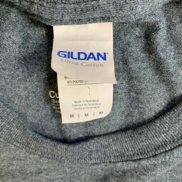 Run Now Beer Later Marathan Tee Gray Size Medium - Picture 4 of 5